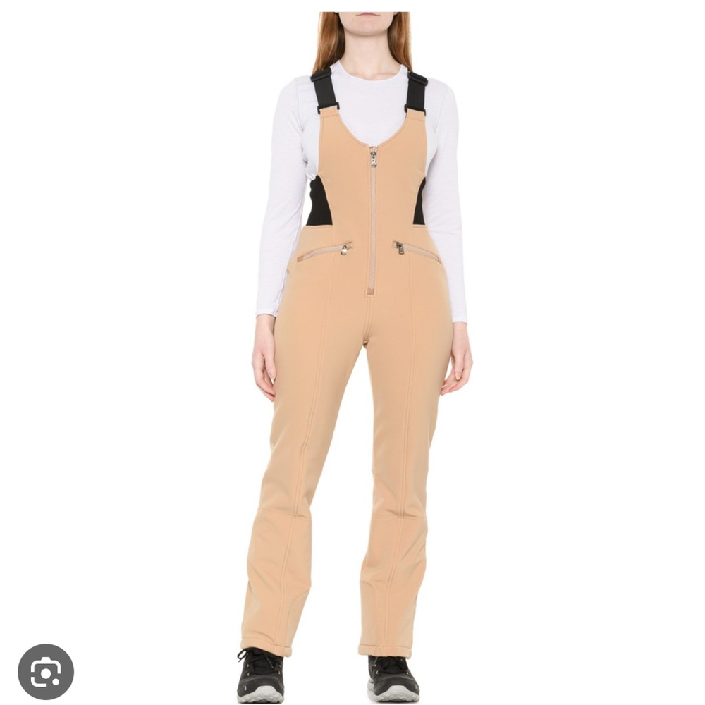NWT Bogner Cari Ski Jumpsuit -Waterproof Light Caramel (02) M/L Size 10